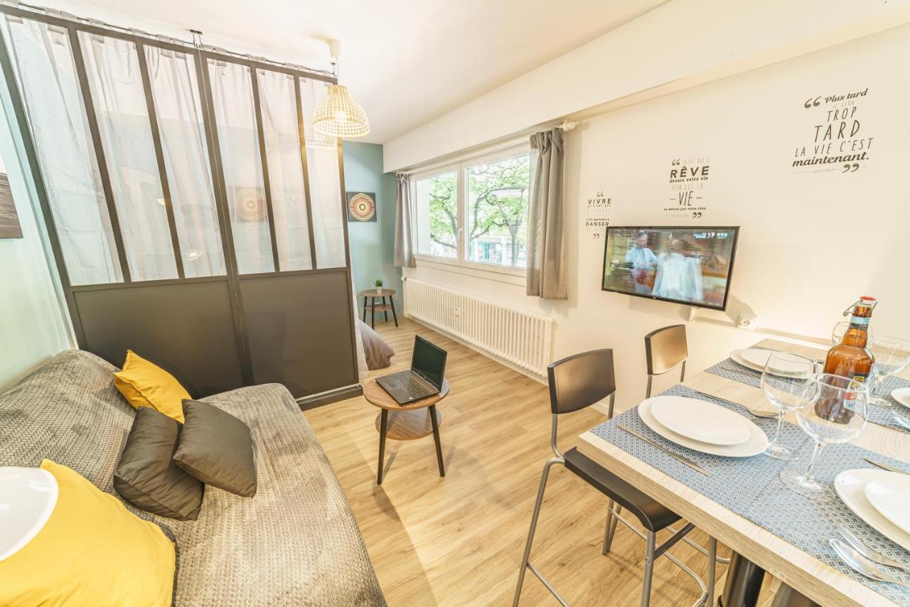 Cosy Studio 108 - Chambéry centre - Stationnement - Gare Extérieur photo
