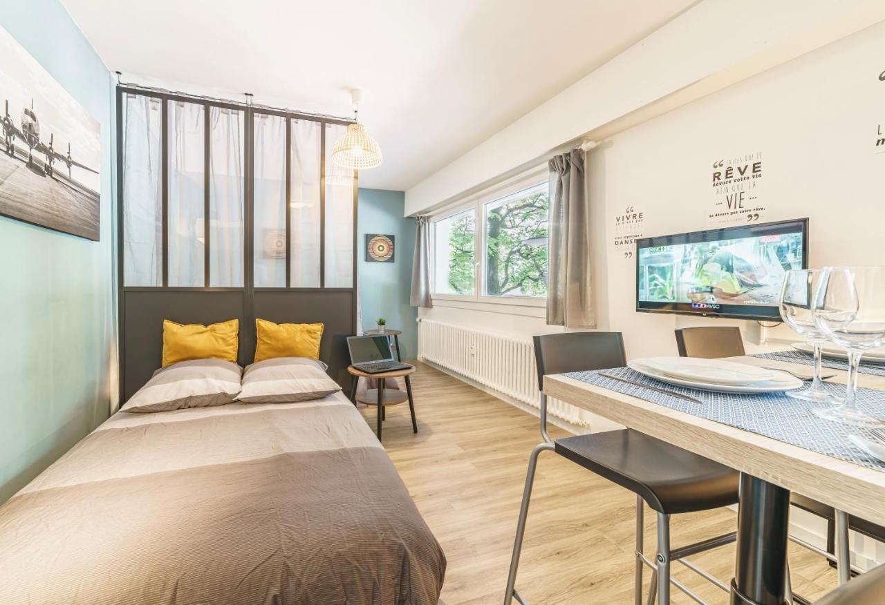 Cosy Studio 108 - Chambéry centre - Stationnement - Gare Extérieur photo